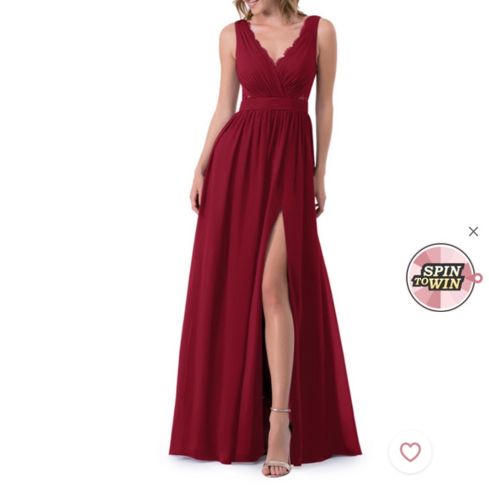 AZAZIE KEHLANI in burgundy, size 10a